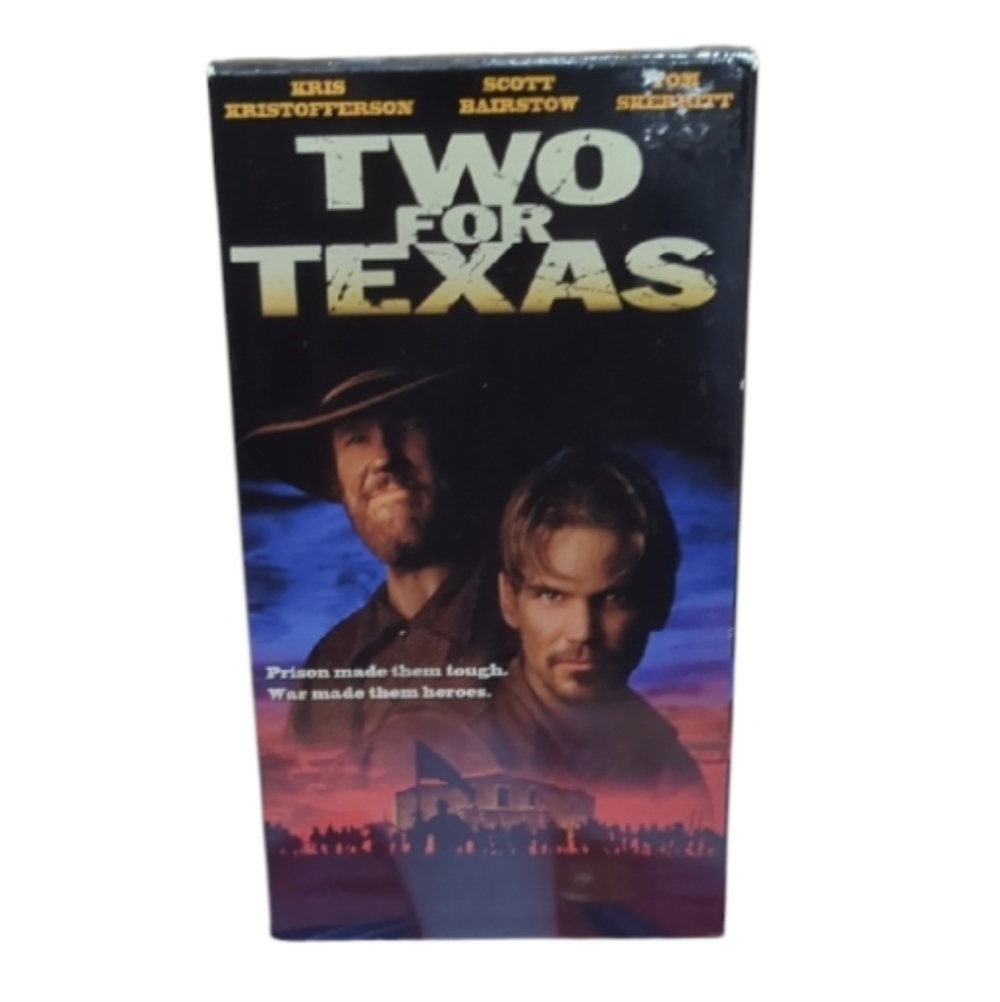 6/$15 Two for Texas VHS Tape (1998) – Western/Crime